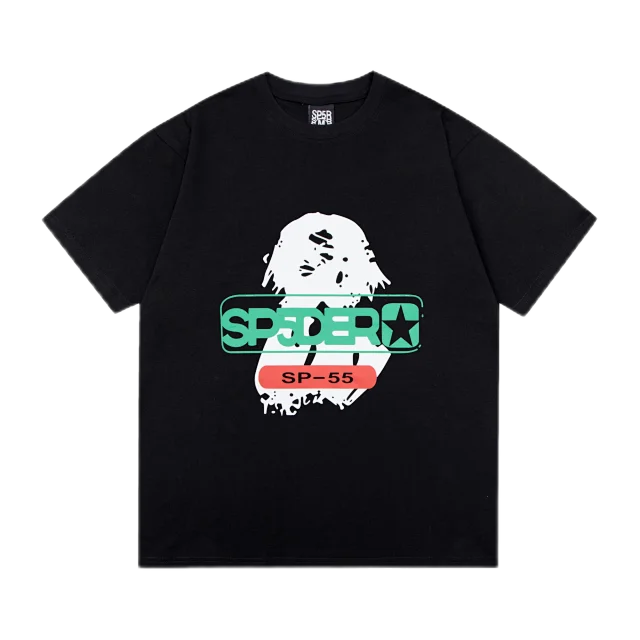 Sp5der T-Shirts Spiderweb Graphic Short-Sleeve T-Shirt product detail image 23