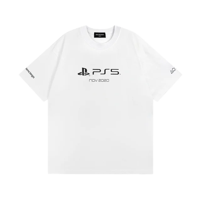 Thom Browne T-Shirts Logo-print short-sleeve crewneck product detail image 40
