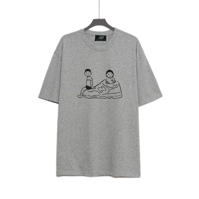 Thom Browne T-Shirts Logo-print short-sleeve crewneck product detail image 12