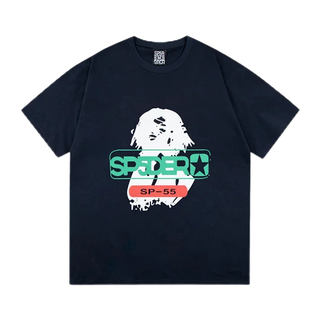 Sp5der T-Shirts Spiderweb Graphic Short-Sleeve T-Shirt product detail image 21