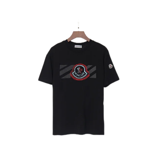 Thom Browne T-Shirts Logo-print short-sleeve crewneck product detail image 37