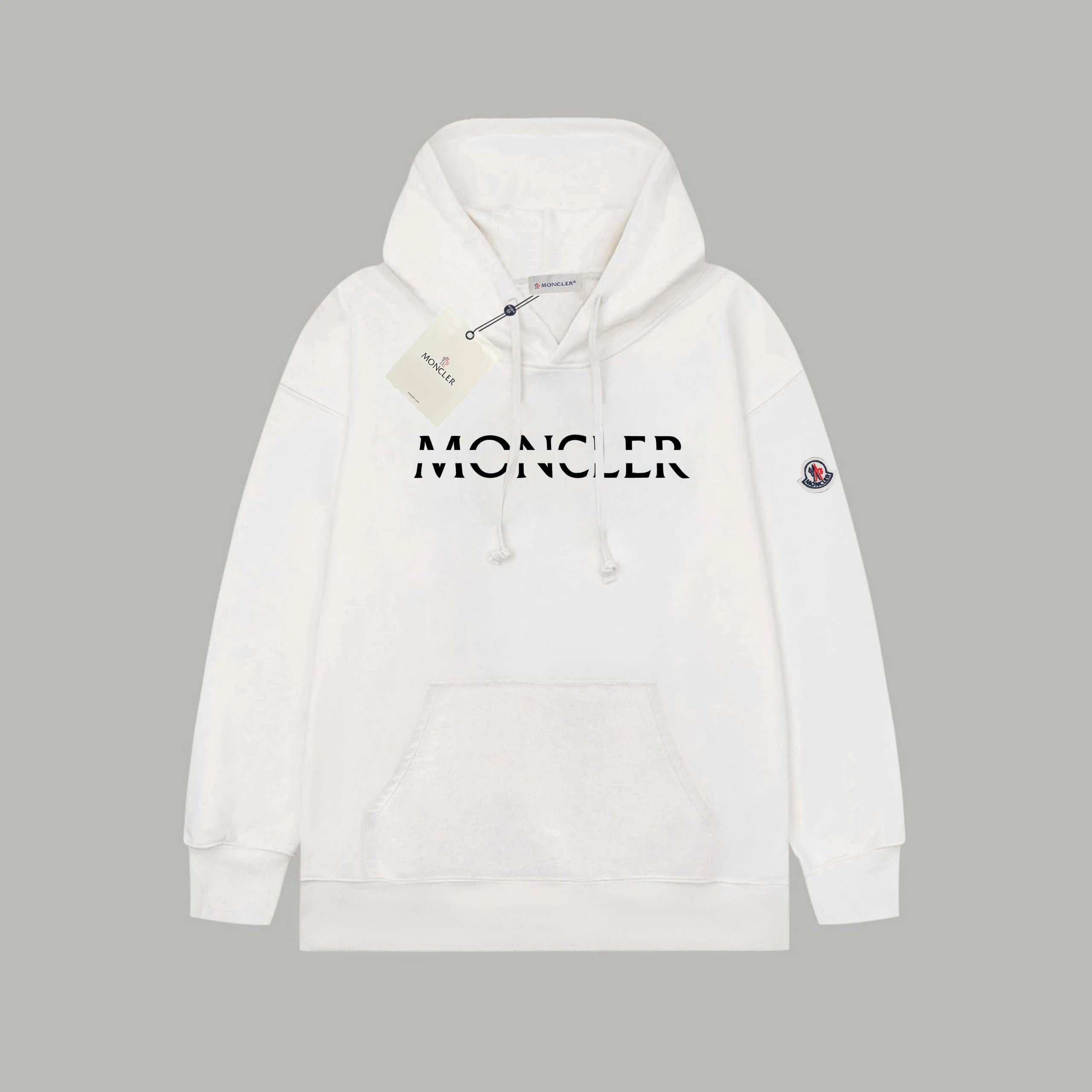 Moncler Hoodies & Sweatshirts Zip-Up Hooded Sweatshirt with Kangaroo Pockets — 0315010WN