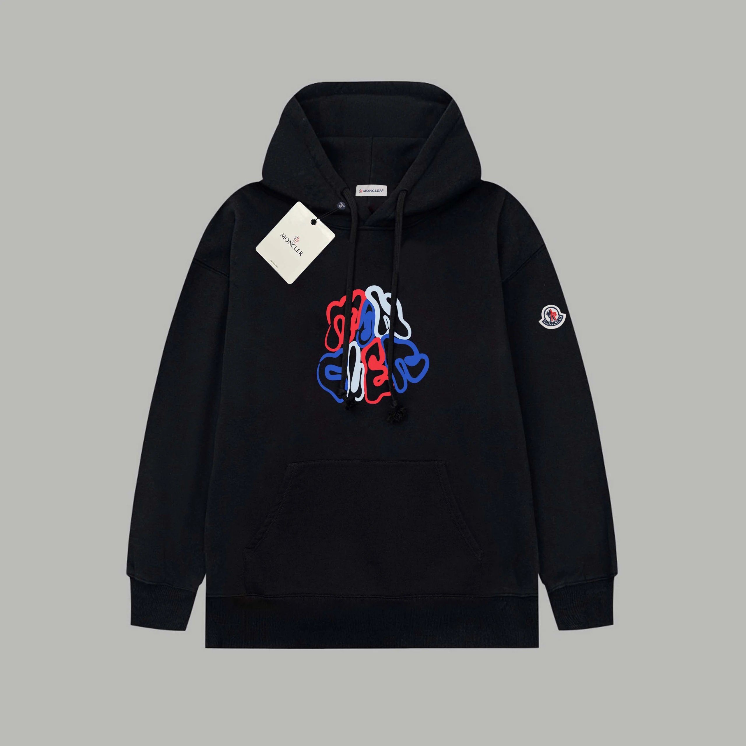 Moncler Hoodies & Sweatshirts Zip-Up Hooded Sweatshirt with Kangaroo Pockets — 0315013WN