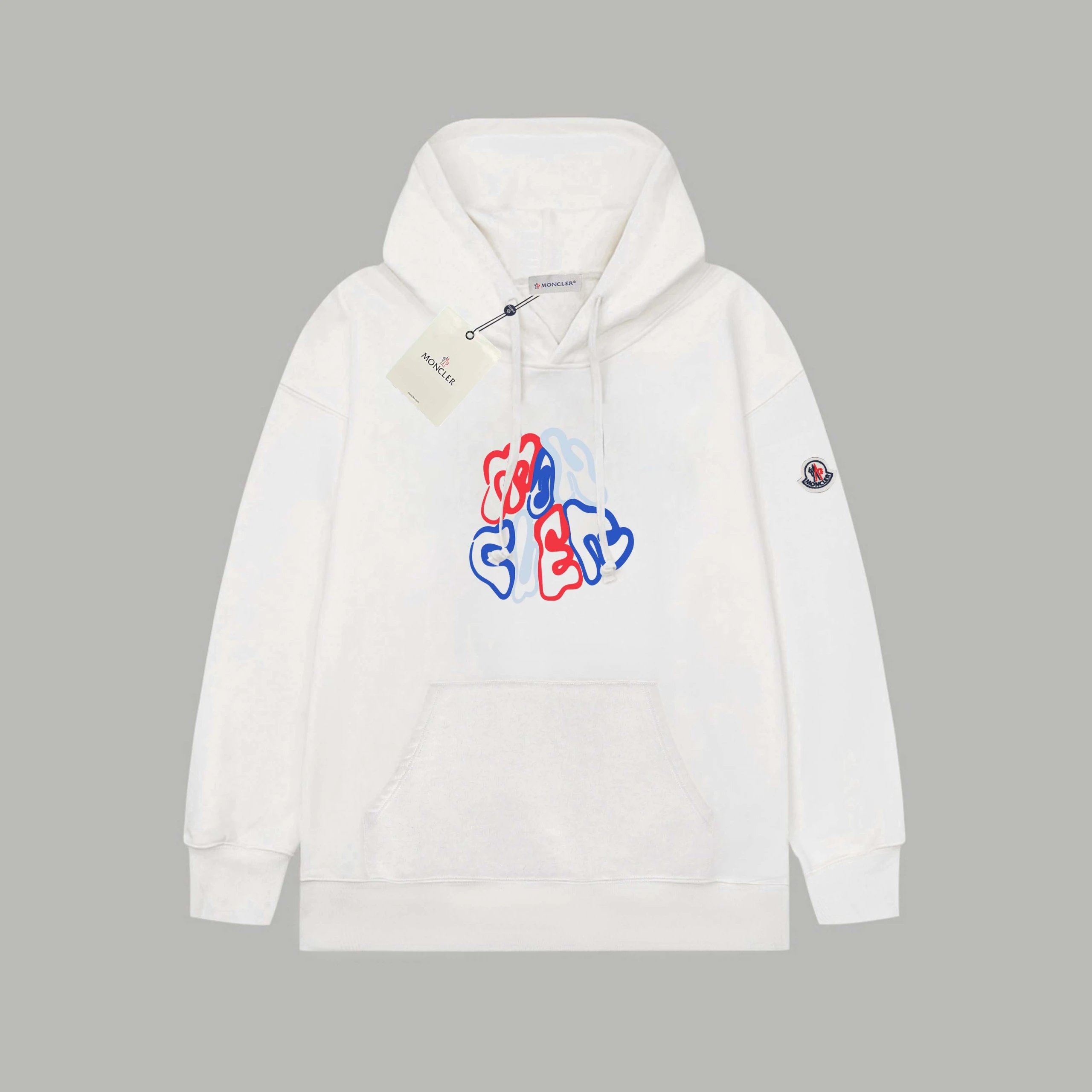 Moncler Hoodies & Sweatshirts Zip-Up Hooded Sweatshirt with Kangaroo Pockets — 0315012WN