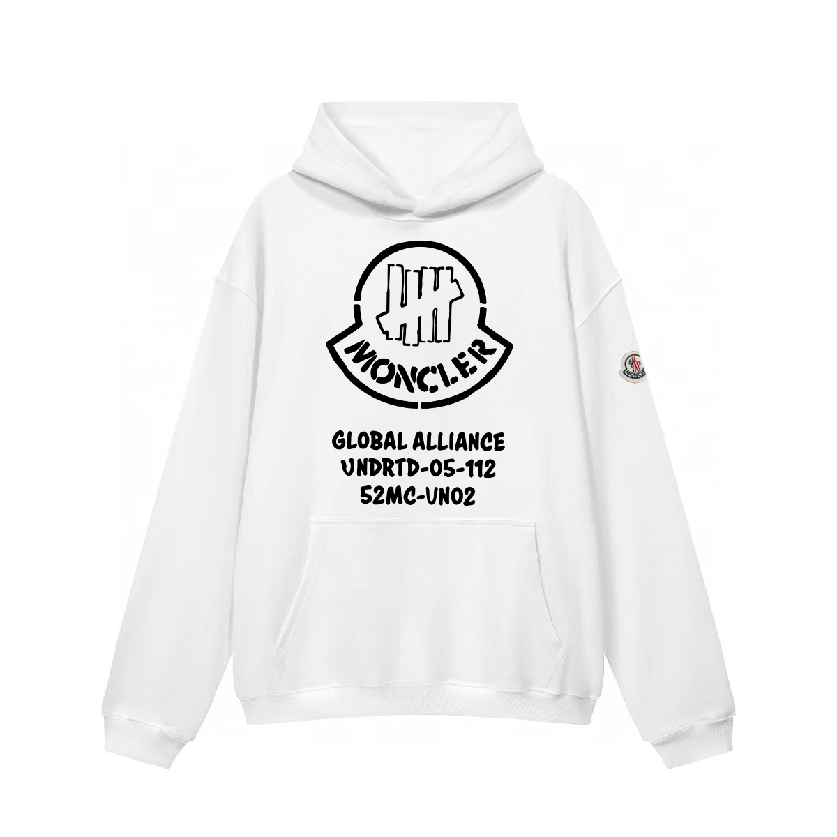 Moncler Hoodies & Sweatshirts Zip-Up Hooded Sweatshirt with Kangaroo Pockets — 0315025WN