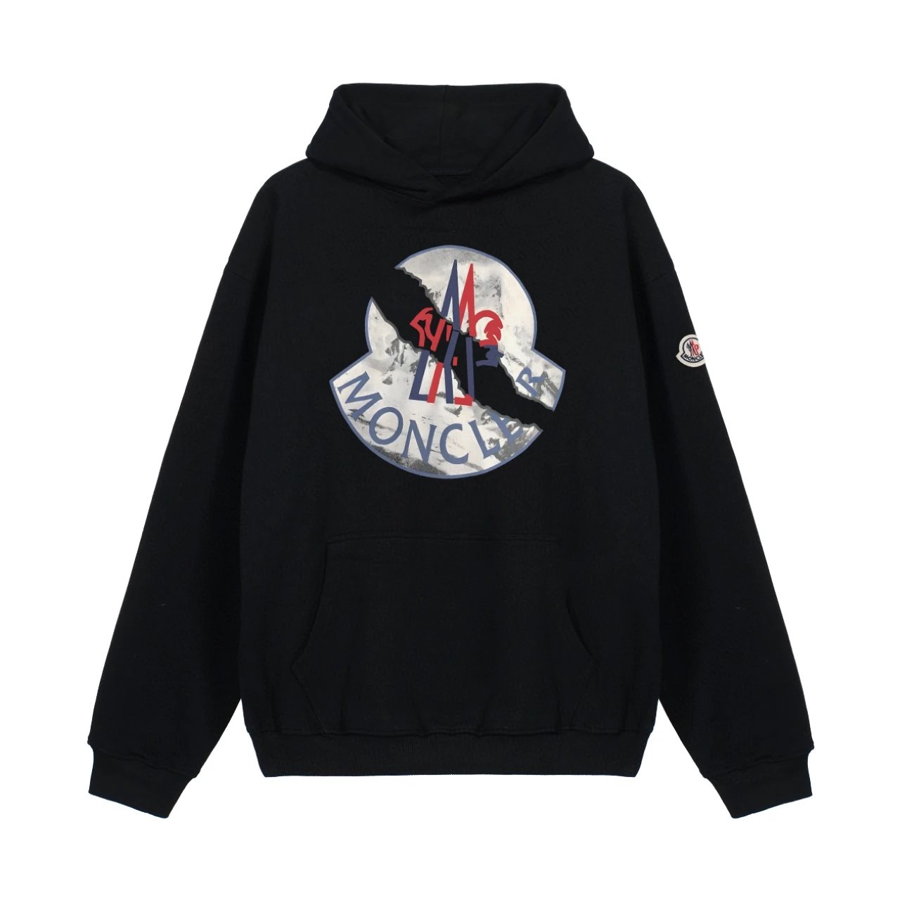 Moncler Hoodies & Sweatshirts Zip-Up Hooded Sweatshirt with Kangaroo Pockets — 0315014WN