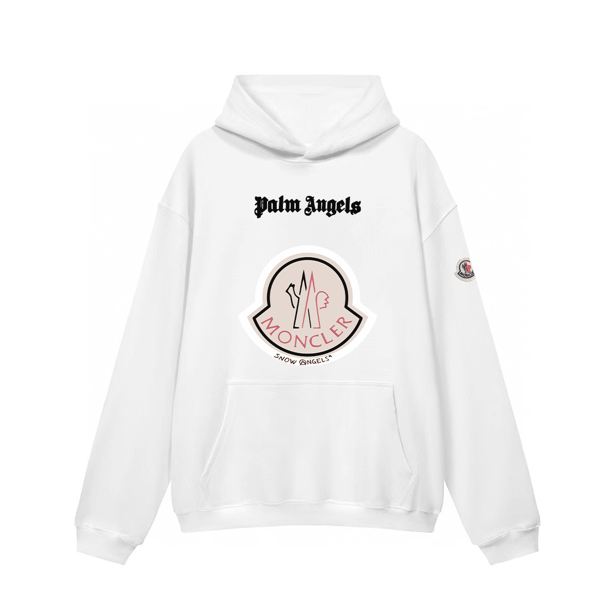 Moncler Hoodies & Sweatshirts Zip-Up Hooded Sweatshirt with Kangaroo Pockets — 0315017WN