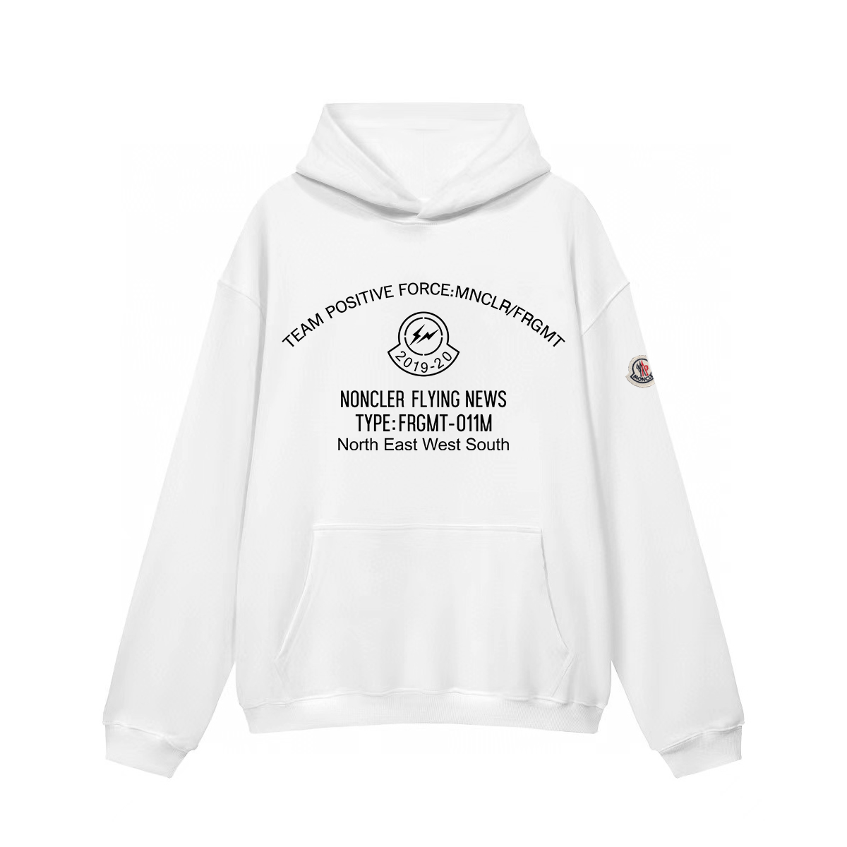 Moncler Hoodies & Sweatshirts Zip-Up Hooded Sweatshirt with Kangaroo Pockets — 0315019WN