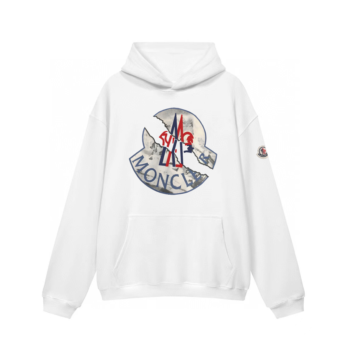 Moncler Hoodies & Sweatshirts Zip-Up Hooded Sweatshirt with Kangaroo Pockets — 0315015WN