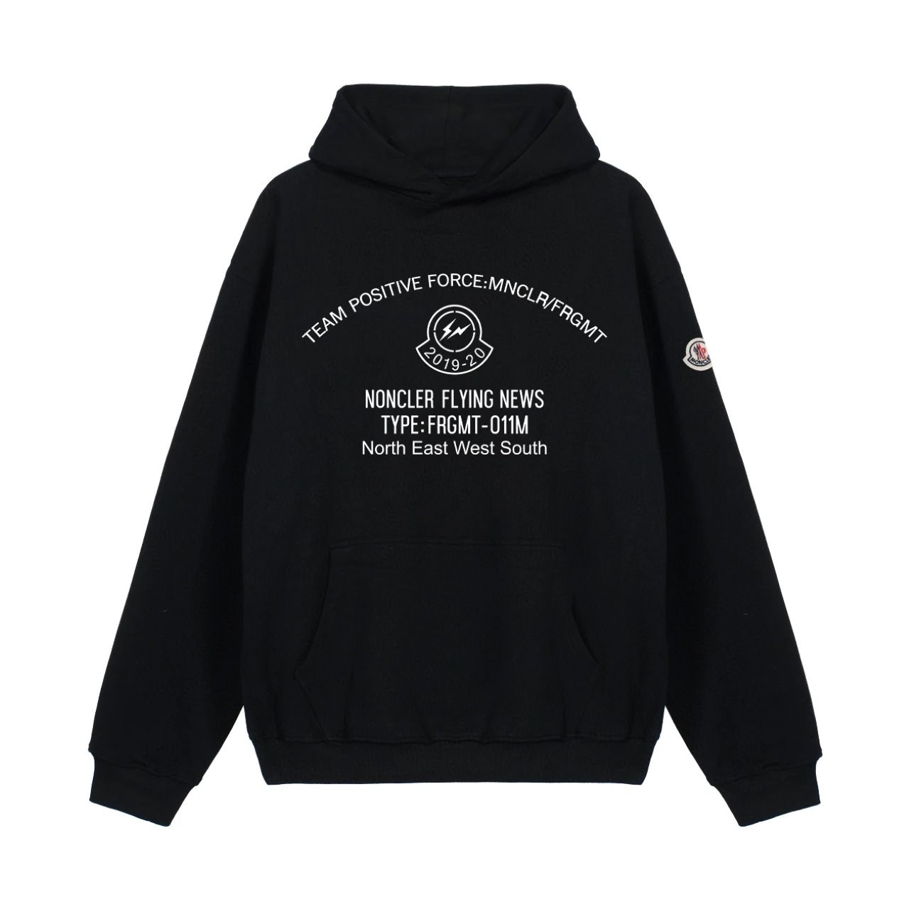 Moncler Hoodies & Sweatshirts Zip-Up Hooded Sweatshirt with Kangaroo Pockets — 0315018WN