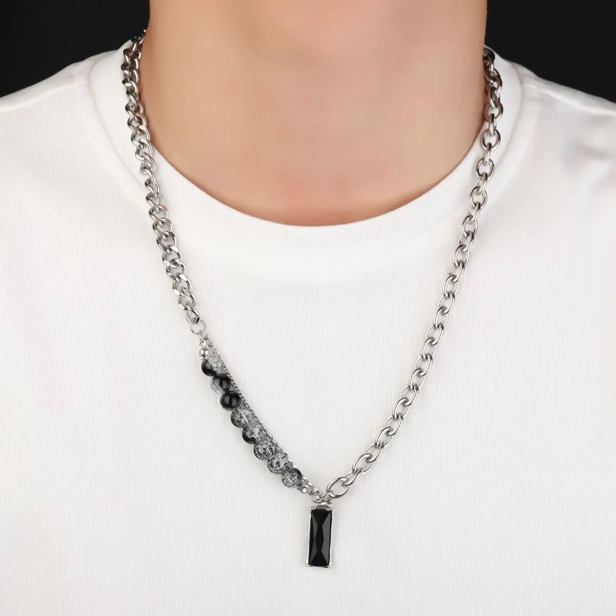L053-A (Evil Spirit Necklace with Pendant)