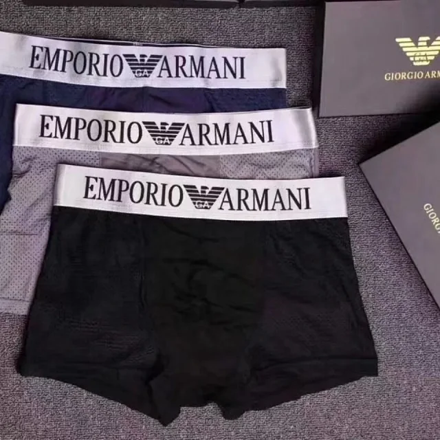 Emporio Armani Underwear Mesh Boxer Briefs product detail image 10