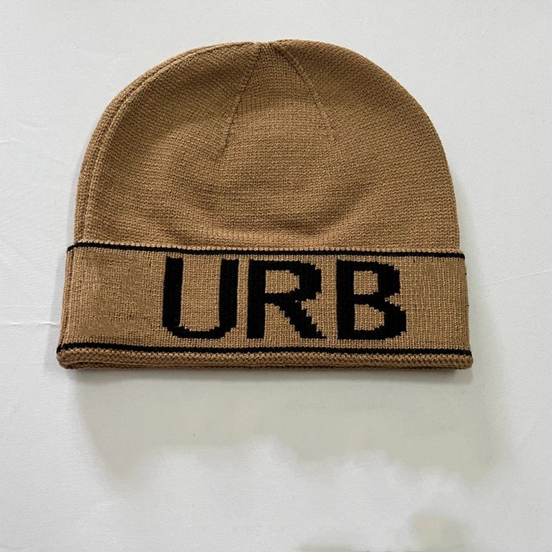 Burberry Logo Knit Beanie Black - 5