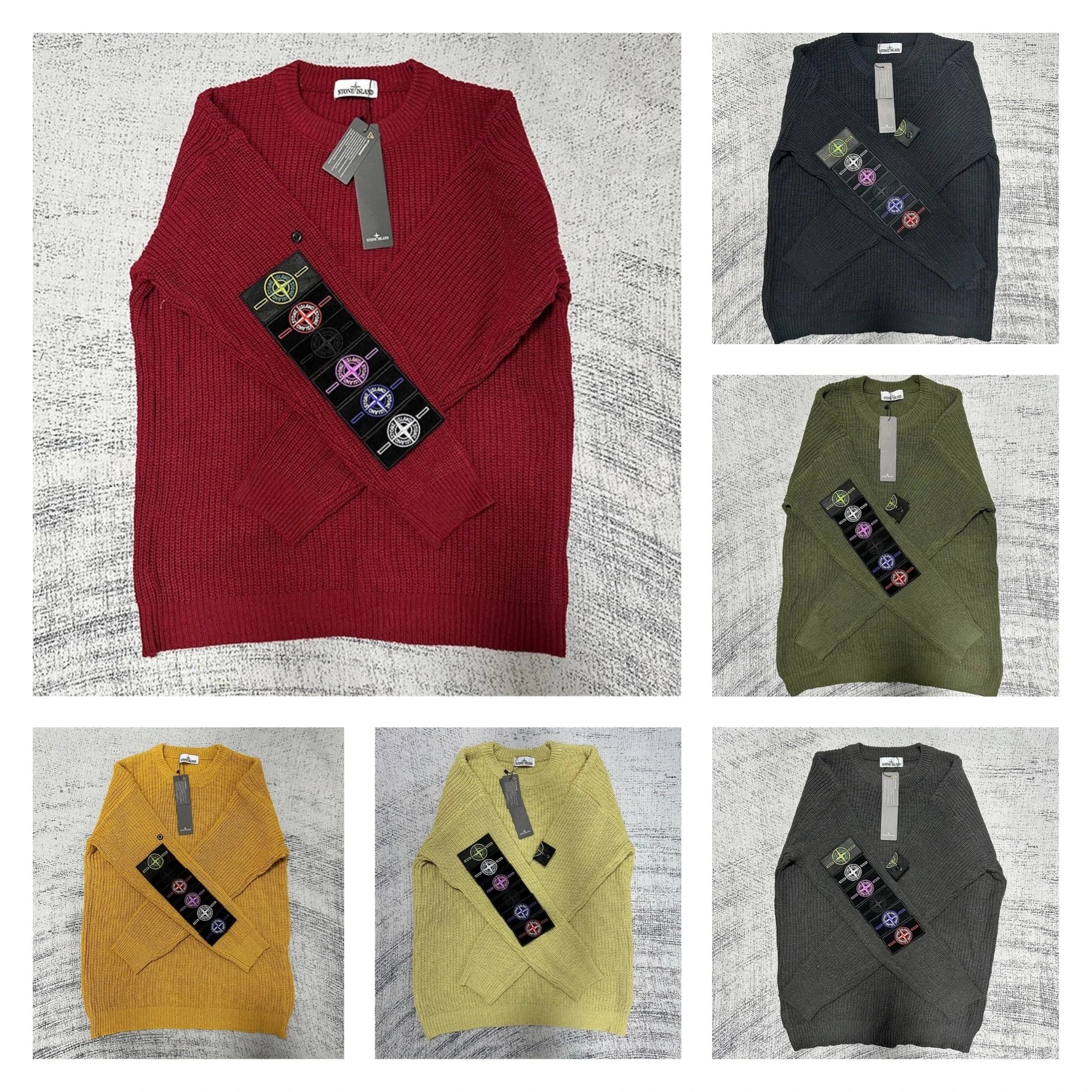 Factory Autumn/Winter Fashion Versatile Sweater Knitted Sweater 📏 pls add whatsapp:15188580278 if u need size g
