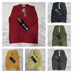 Factory Autumn/Winter Fashion Versatile Sweater Knitted Sweater 📏 pls add whatsapp:15188580278 if u need size g