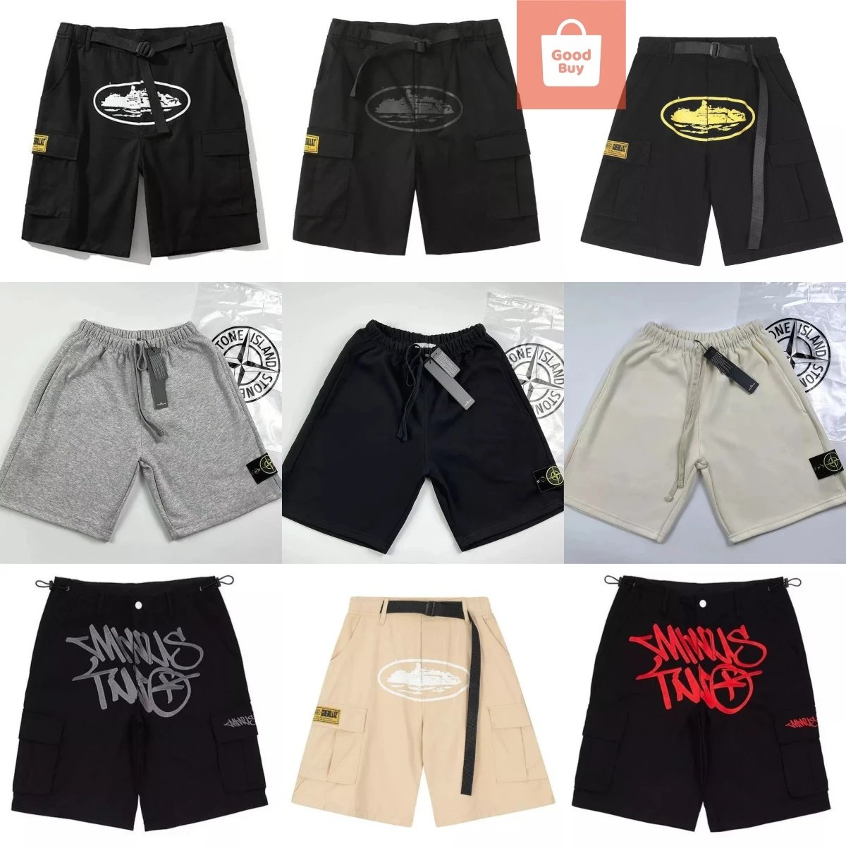 Stone Island Cargo Shorts [33 