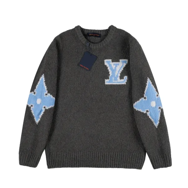 Loewe Anagram Patch Sweater White - 14