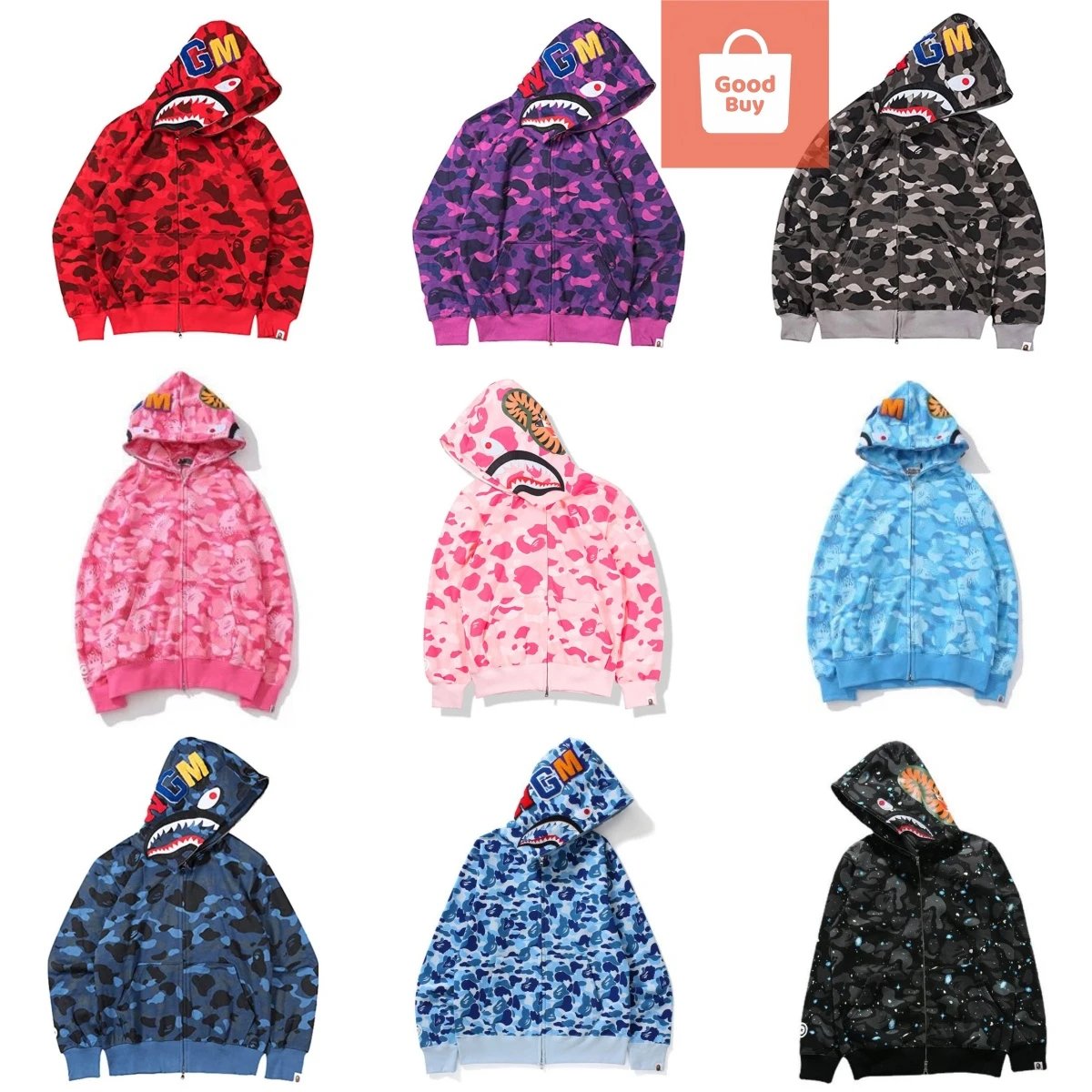 Fashion high street hoodie outerwear - SQ002be