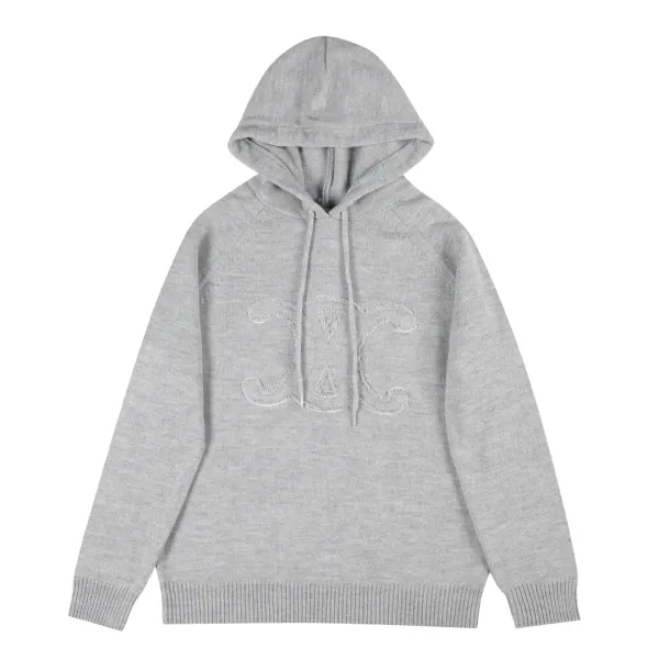 Loewe Anagram Patch Sweater White - 13