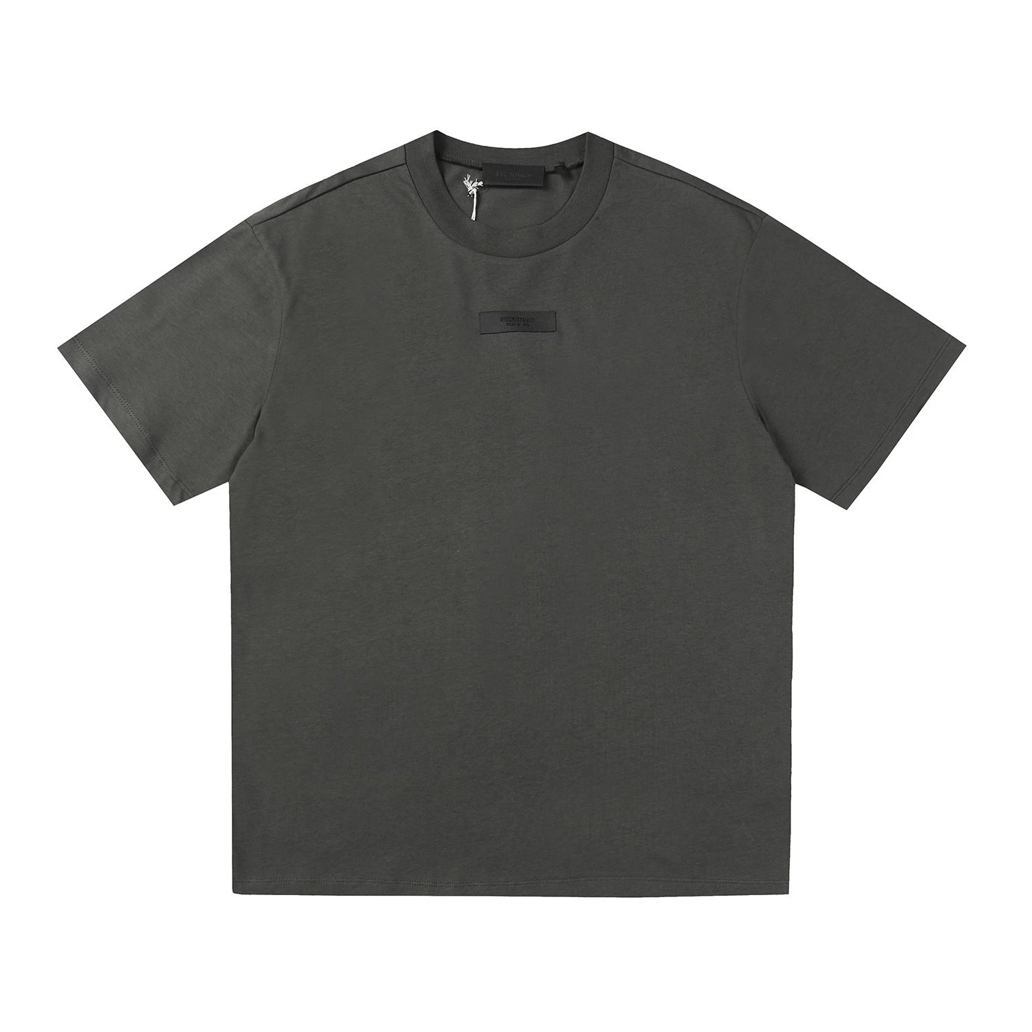 Essentails Three Bar Logo Black T-Shirt - 15