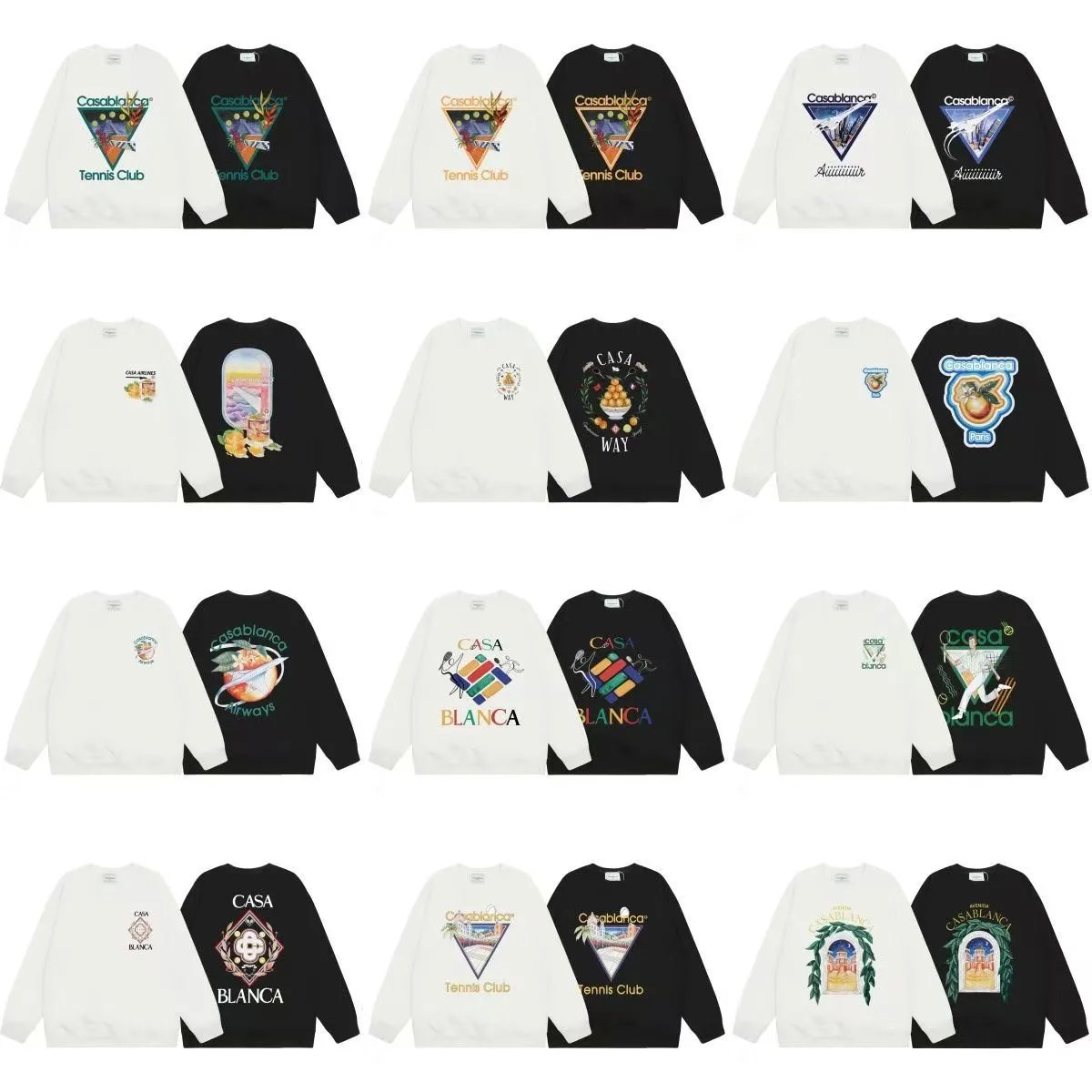 01法国精选经典时尚圆领卫衣006质量好