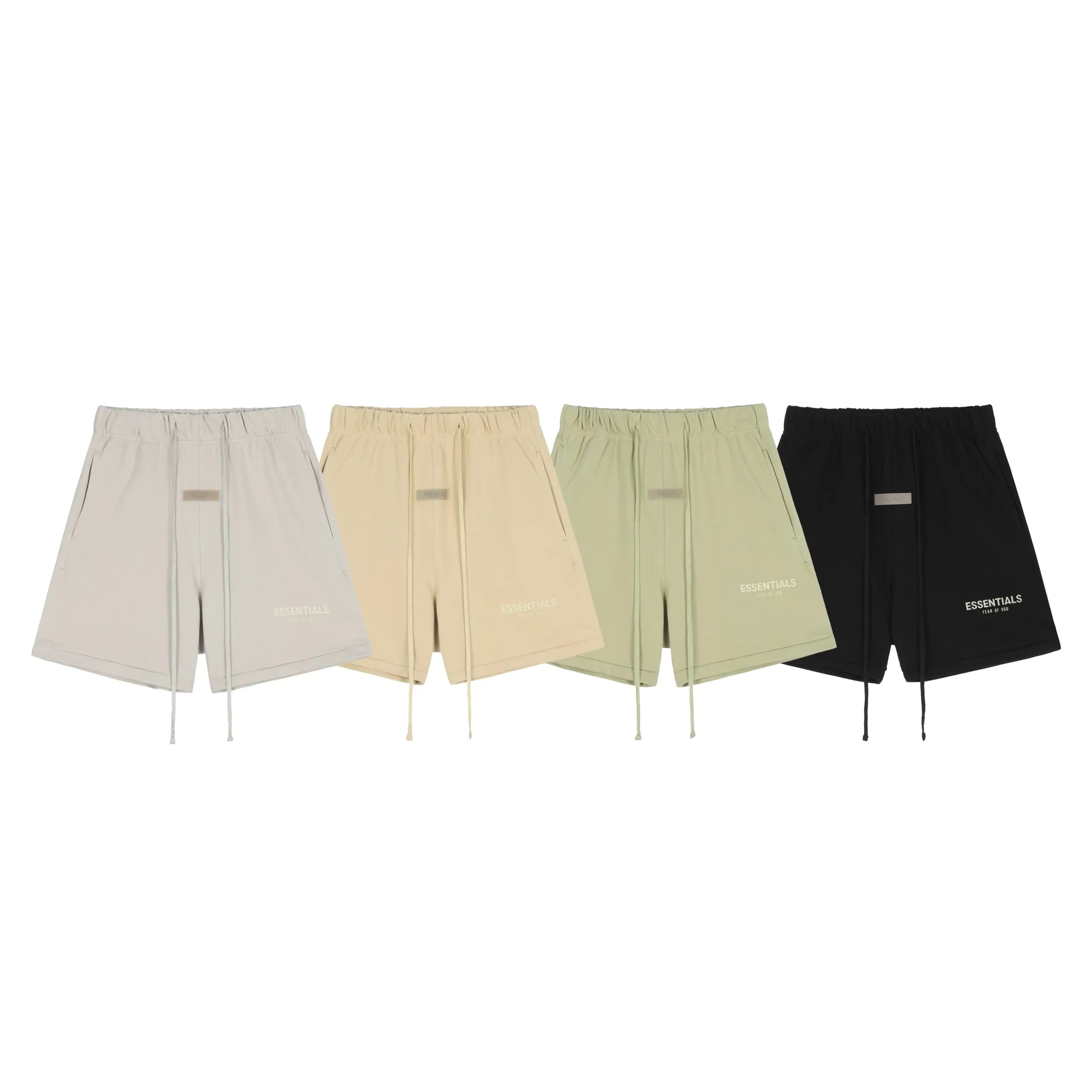 Off-White Essentials Logo Shorts Black - 12