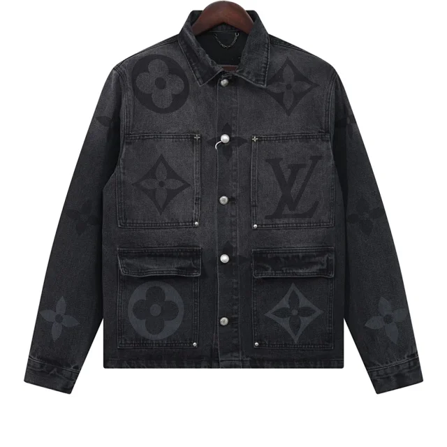 Louis Vuitton Jackets Monogram Denim Jacket product detail image 8