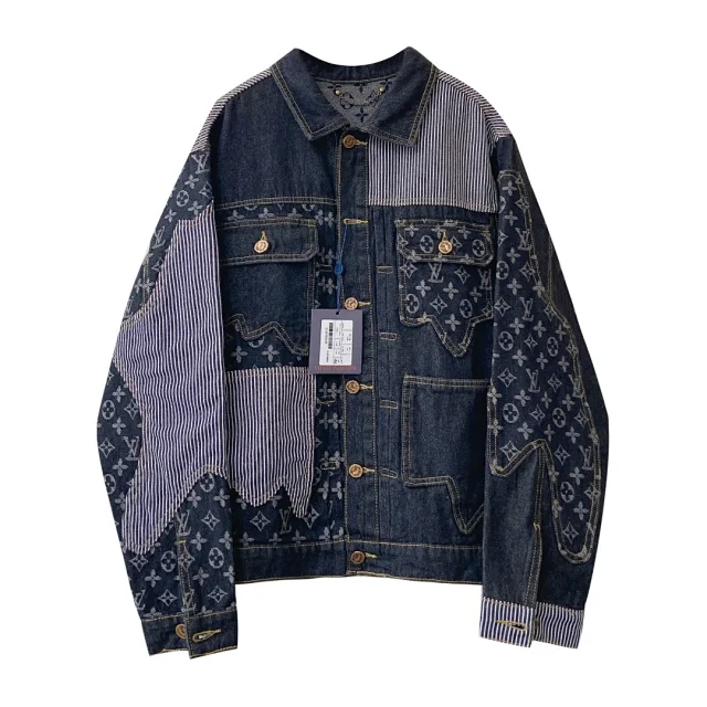 Louis Vuitton Jackets Monogram Denim Jacket product detail image 7