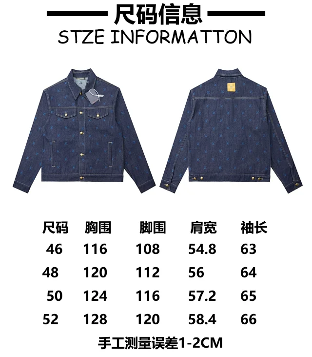 Louis Vuitton Jackets Monogram Denim Jacket product detail image 15
