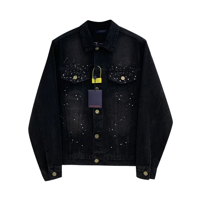 Louis Vuitton Jackets Monogram Denim Jacket product detail image 4
