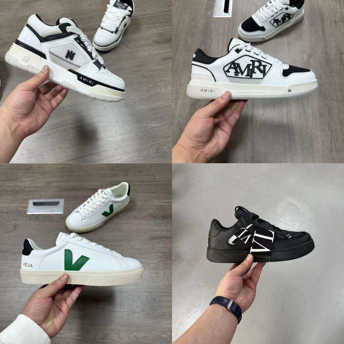 Amiri MAYA / Veja V-10 / Valentino Garavani Rockst