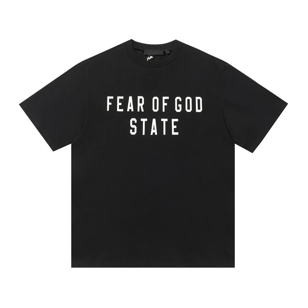 Essentails Three Bar Logo Black T-Shirt - 13