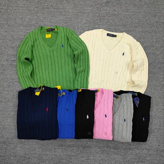 4 colors V-neck women's sweater long sleeve four-color V-neck women's sweater C/A