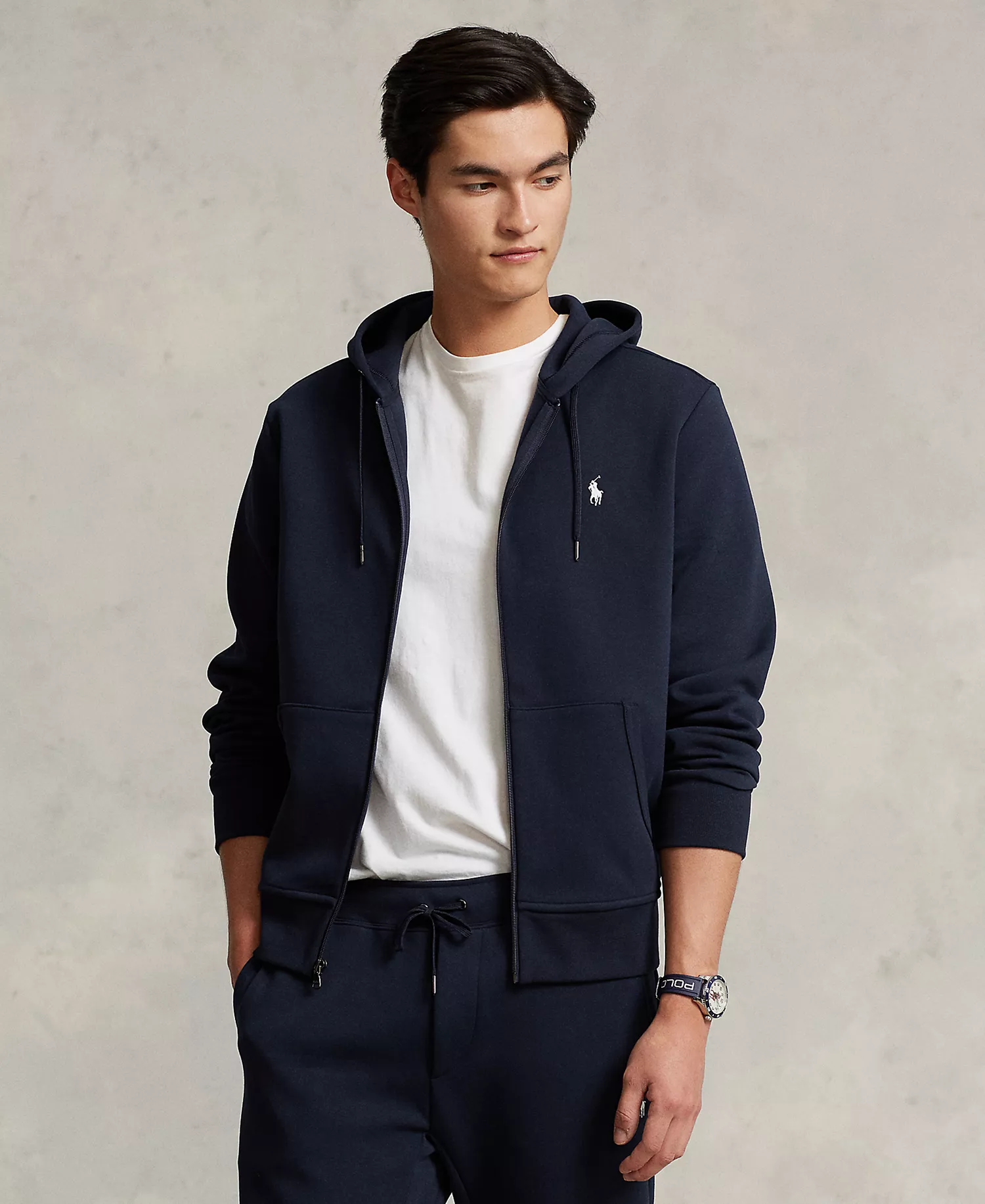 Double-Knit Full-Zip Hoodie - 5 Colors