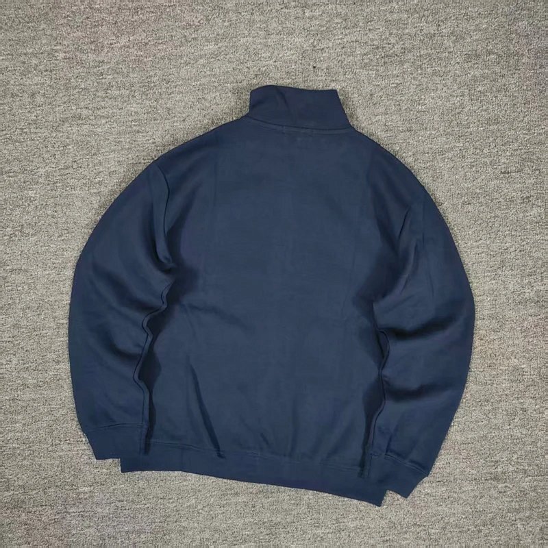 Knitted Zip-Up Cardigan Sweatshirt 476400 E