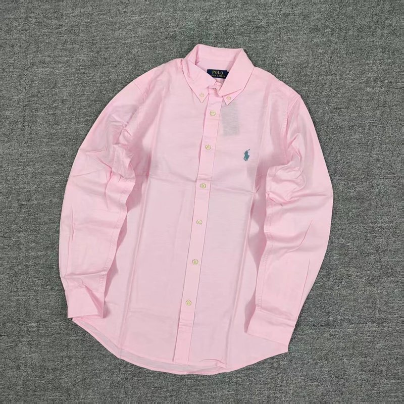 RL classic fit linen shirts for men and women available in twelve colors 亚麻衬衫长袖C 6