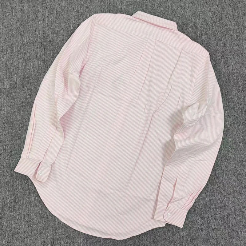 RL Striped oxford shirtcolorful ponyRL三色条纹牛津布衬衫B 5