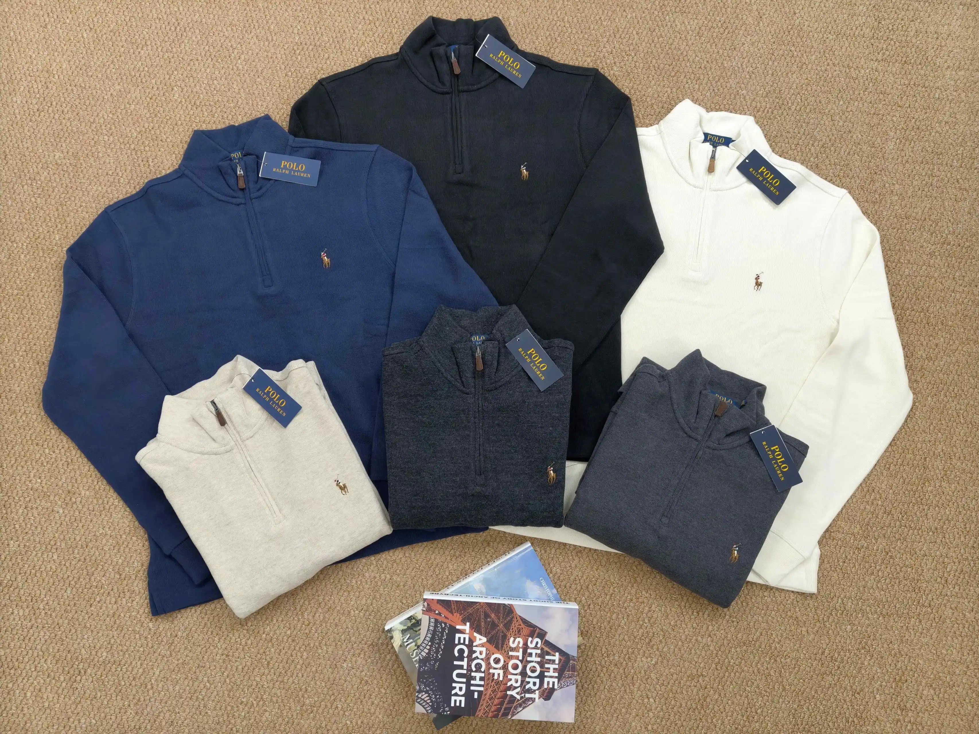 colored pony QuarterZip Pullover 彩马半拉链卫衣 G 8