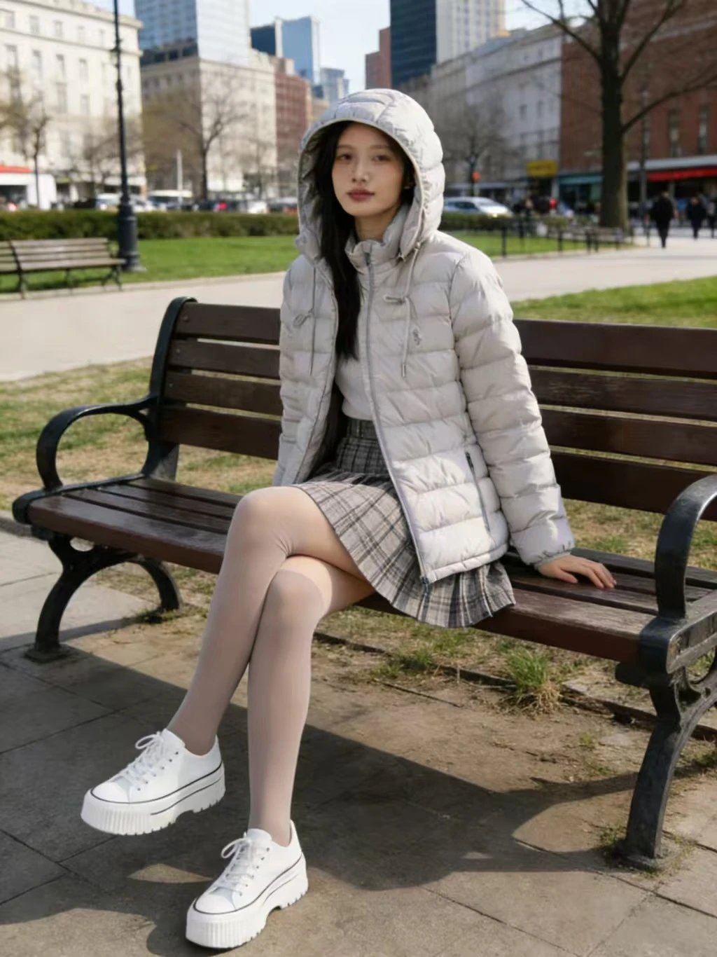 Detachable Hooded Down Jacket 可拆卸连帽羽绒服W43 X 2