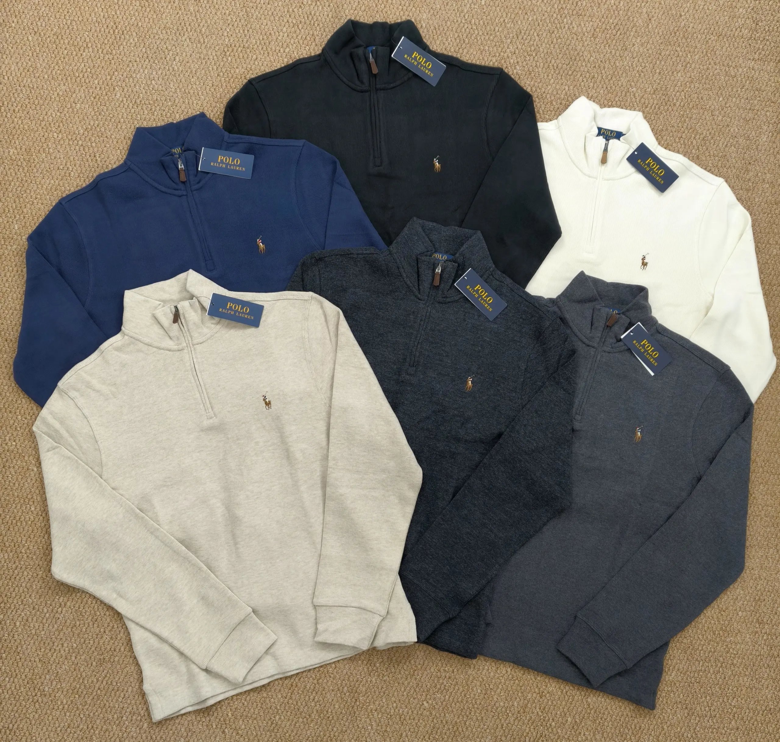 colored pony QuarterZip Pullover 彩马半拉链卫衣 G 9