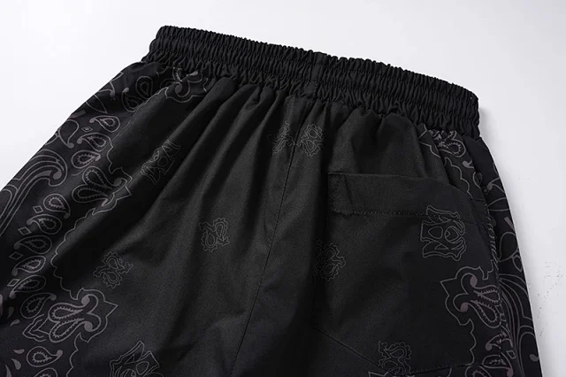 Rhude Shirts Short-Sleeve Logo Print Button-Up Shirt product detail image 17