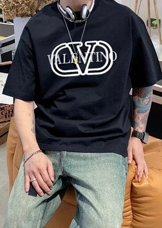Valentino T-Shirts Logo Short-Sleeve T-Shirt product detail image 5