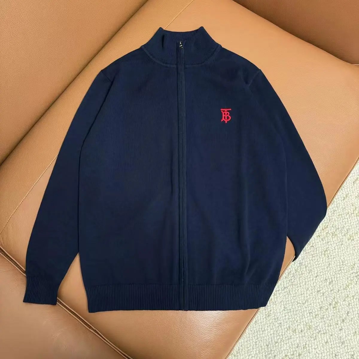 Polo Ralph Lauren Knitwear Full-Zip Mock-Neck Knit Sweater — WXMMJ-12