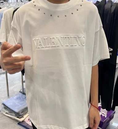 Valentino T-Shirts Logo Short-Sleeve T-Shirt image 3