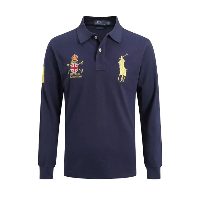 Polo Ralph Lauren T-Shirts Long-Sleeve Shirt with Embroidered Crest product detail image 5