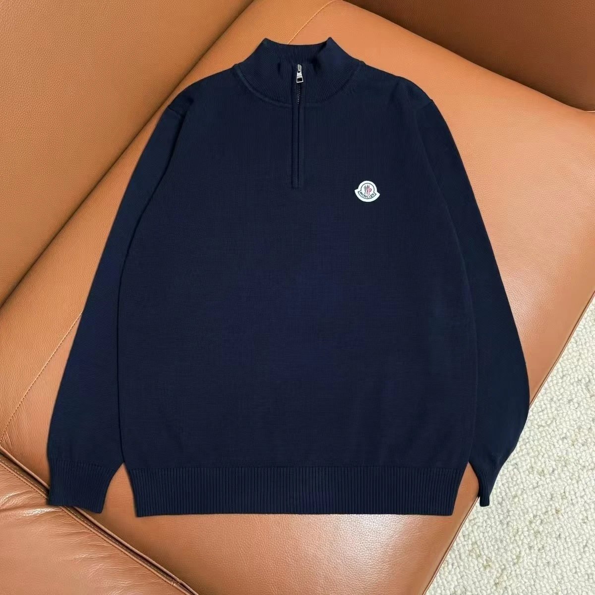 Polo Ralph Lauren Knitwear Full-Zip Mock-Neck Knit Sweater — WXMMJ-21