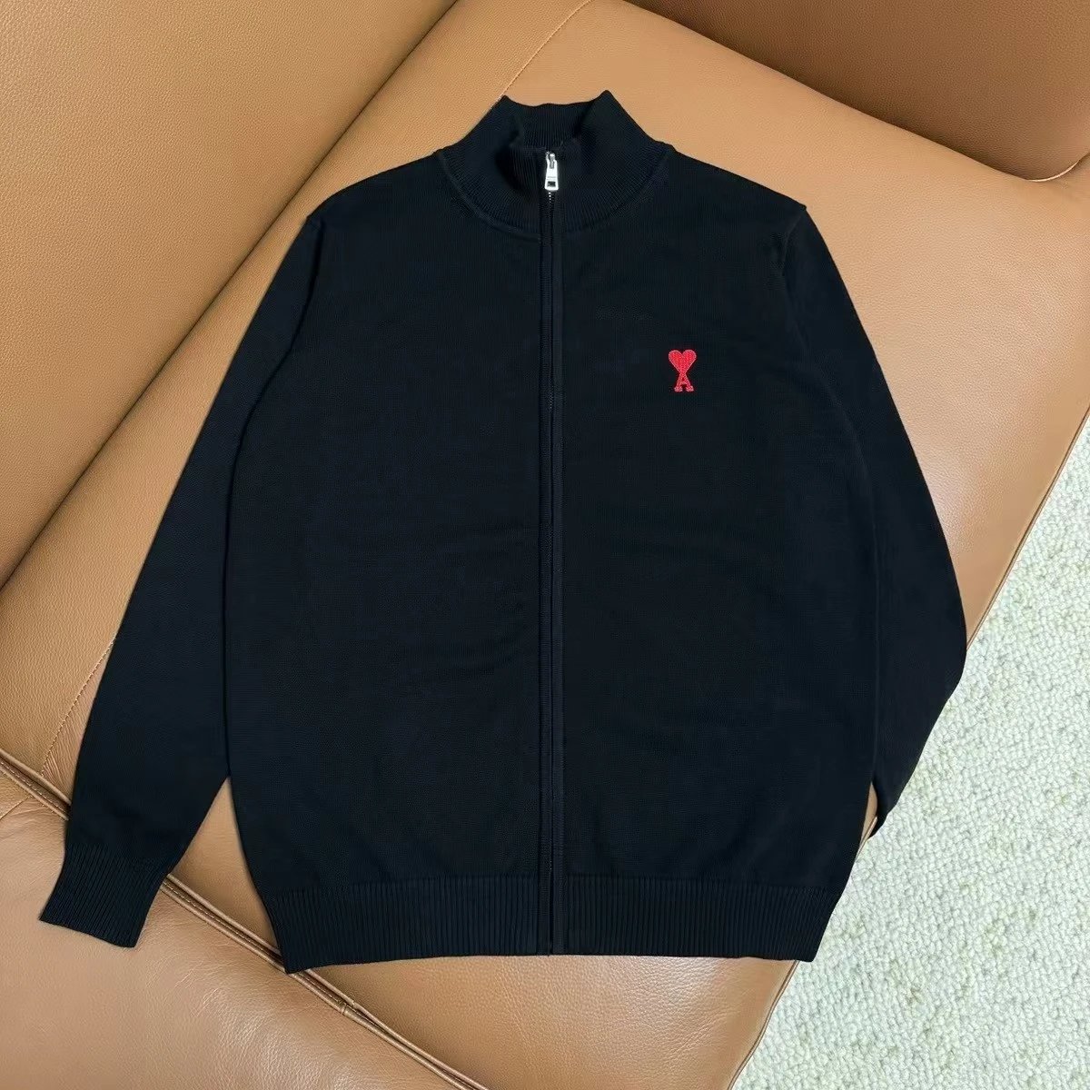 Polo Ralph Lauren Knitwear Full-Zip Mock-Neck Knit Sweater — WXMMJ-07
