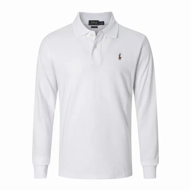 Polo Ralph Lauren T-Shirts Long-Sleeve Shirt with Embroidered Crest product detail image 18