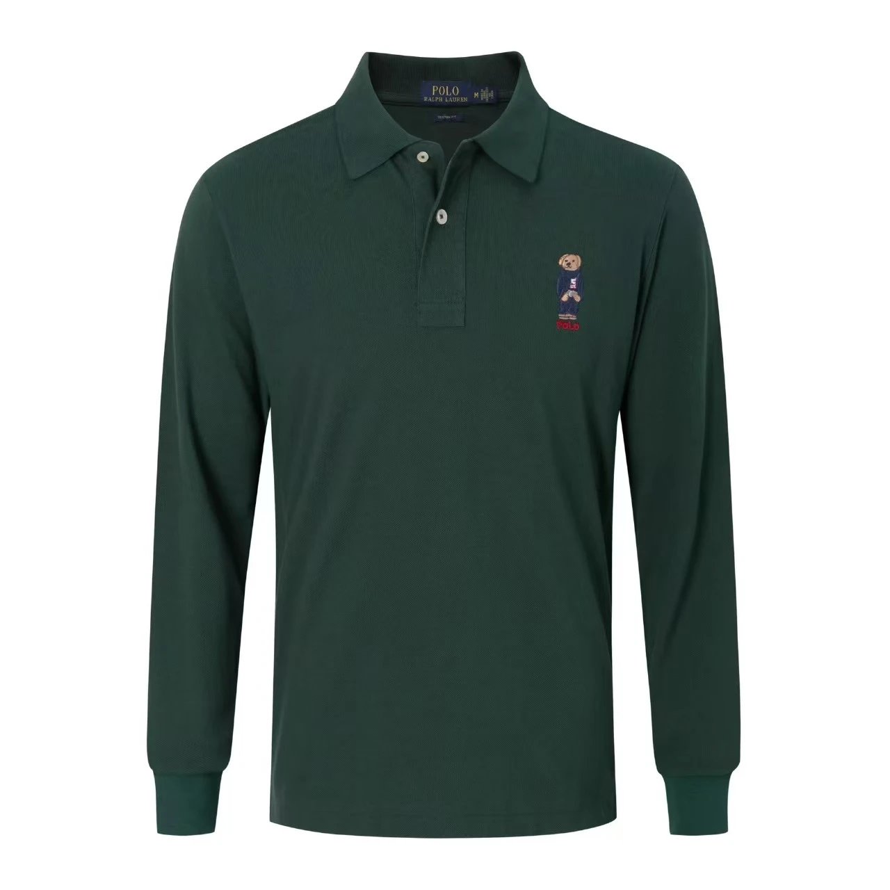 Polo Ralph Lauren T-Shirts Long-Sleeve Shirt with Embroidered Crest image 11