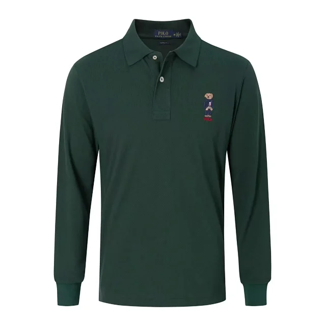 Polo Ralph Lauren T-Shirts Long-Sleeve Shirt with Embroidered Crest product detail image 11